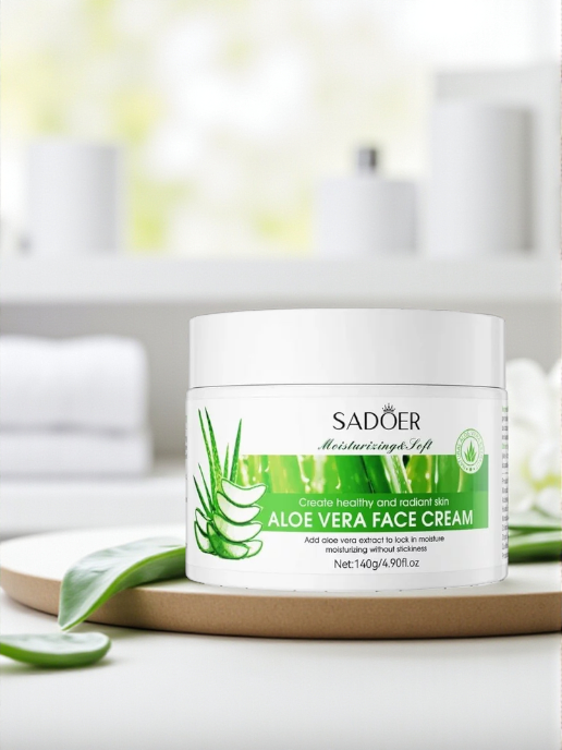 SADOER Aloe Vera Krém - Tápláló, Hidratáló 140g