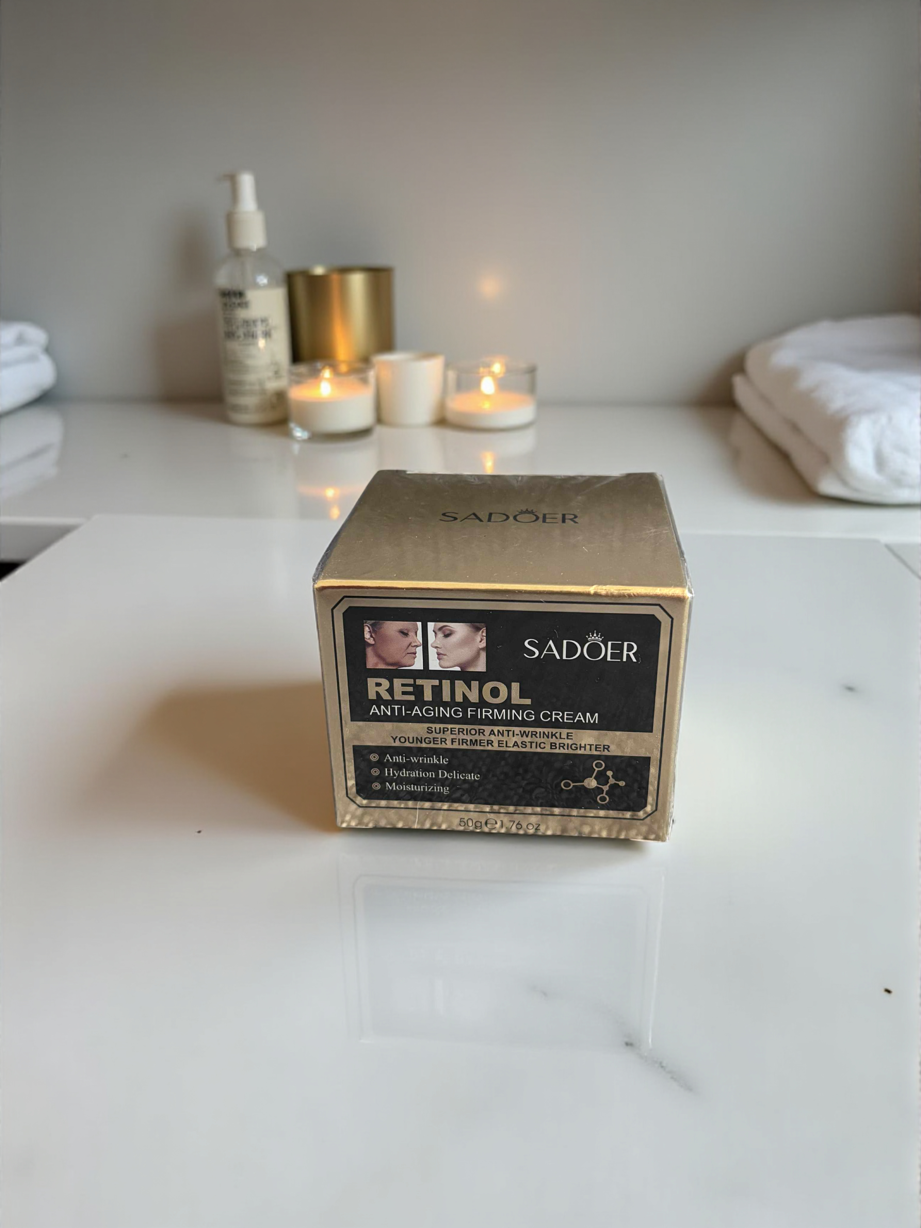 SADOER Retinol Öregedésgátló És Feszesítő Arckrém 50g