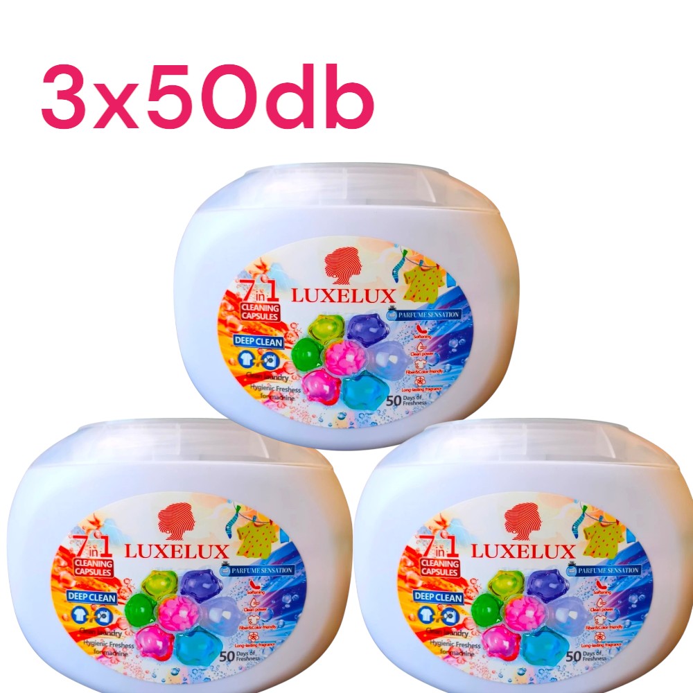 Luxelux 7in1 Mosókapszula 3x50db