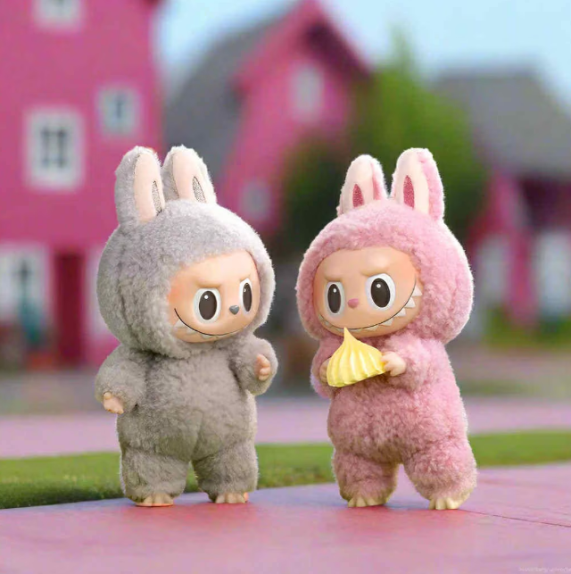 Labubu Exctinig Macaron Stílusú Plüss Játék