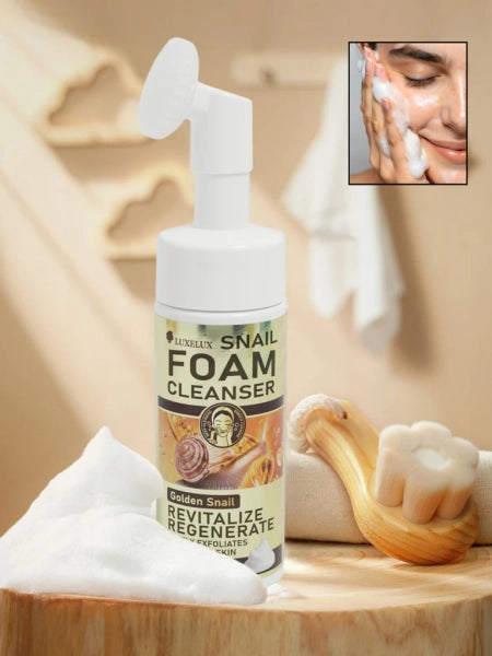 LuxeLux Csiganyálas Arctisztító Hab Kefével 150ml