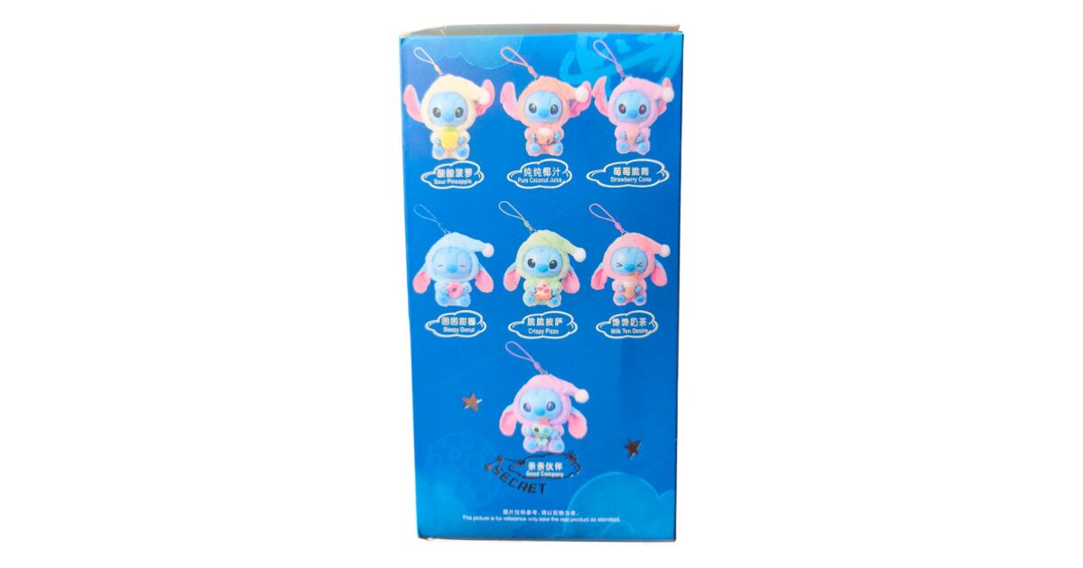 Stitch Stílusú Labubu Figura