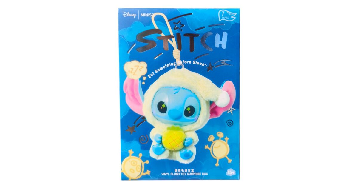 Stitch Stílusú Labubu Figura